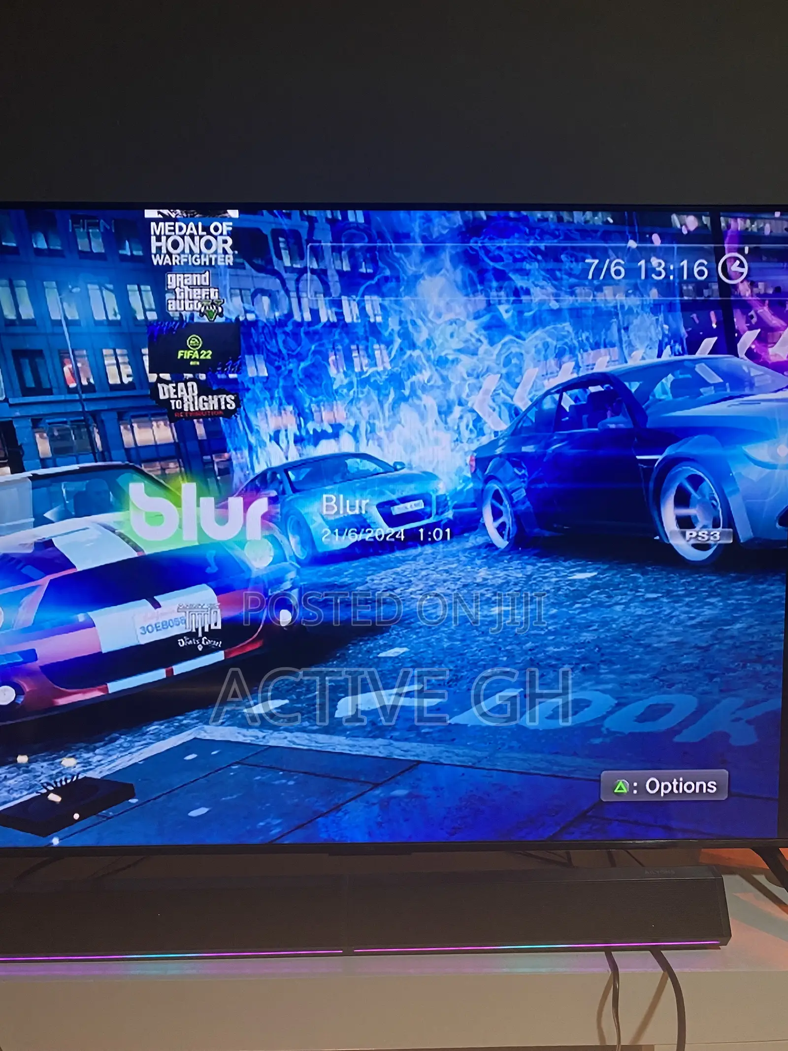 Ps3 Console With 11games and 3pads