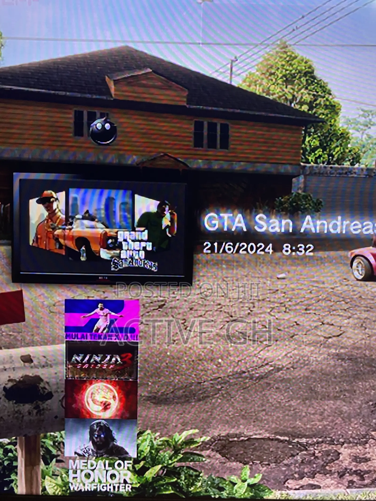 Ps3 Console With 11games and 3pads