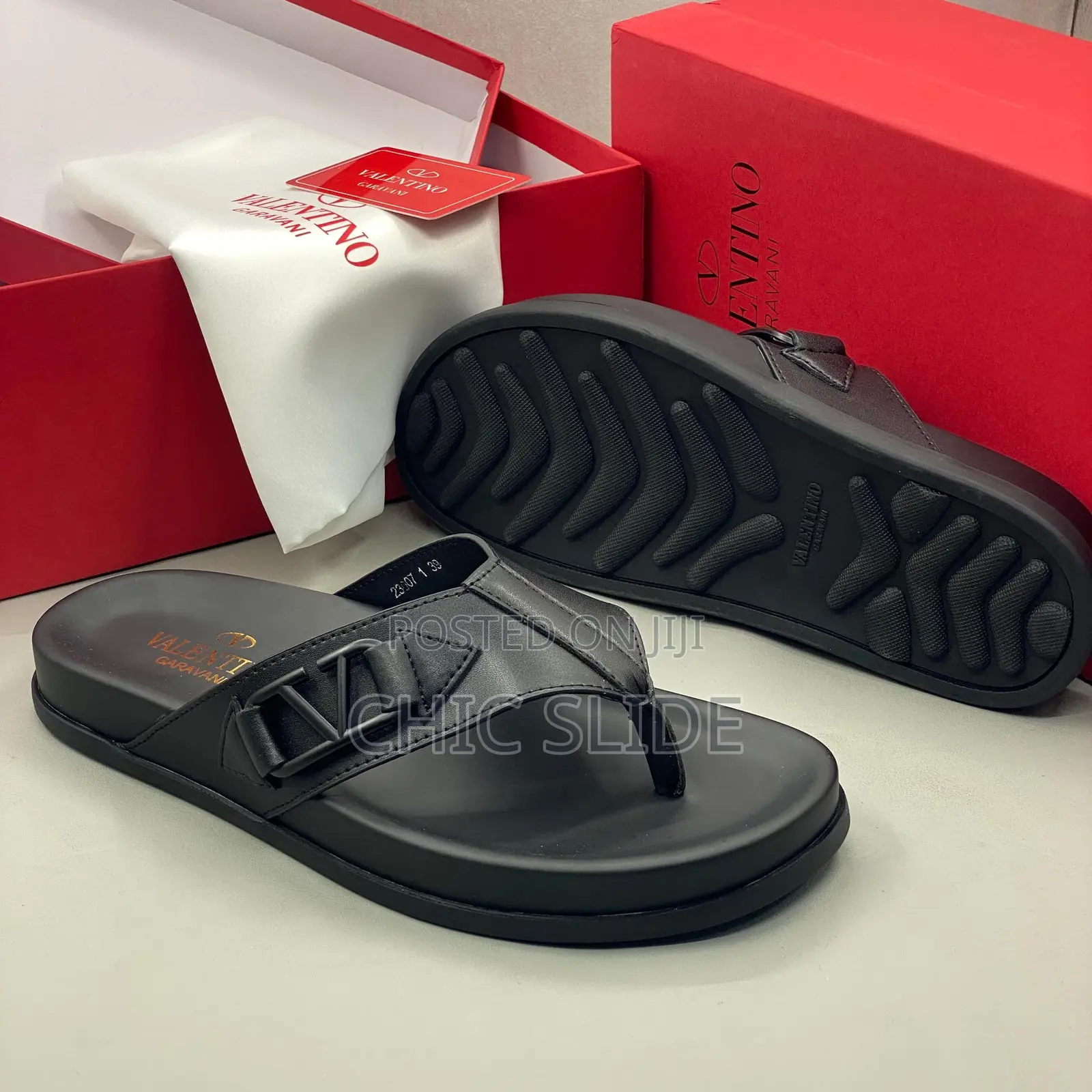 V- Logo Slides