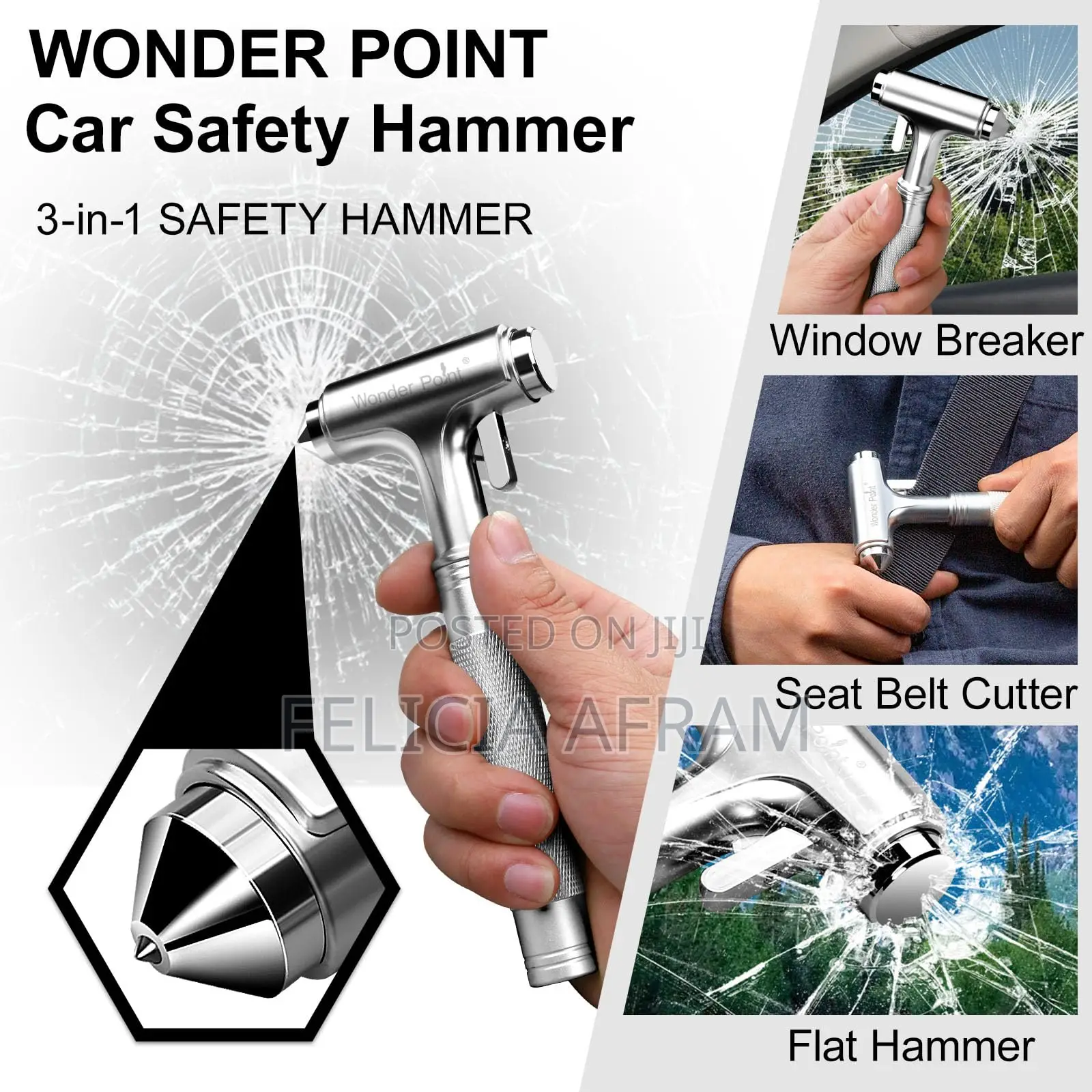 Wonder Point Premium Glass Breaker