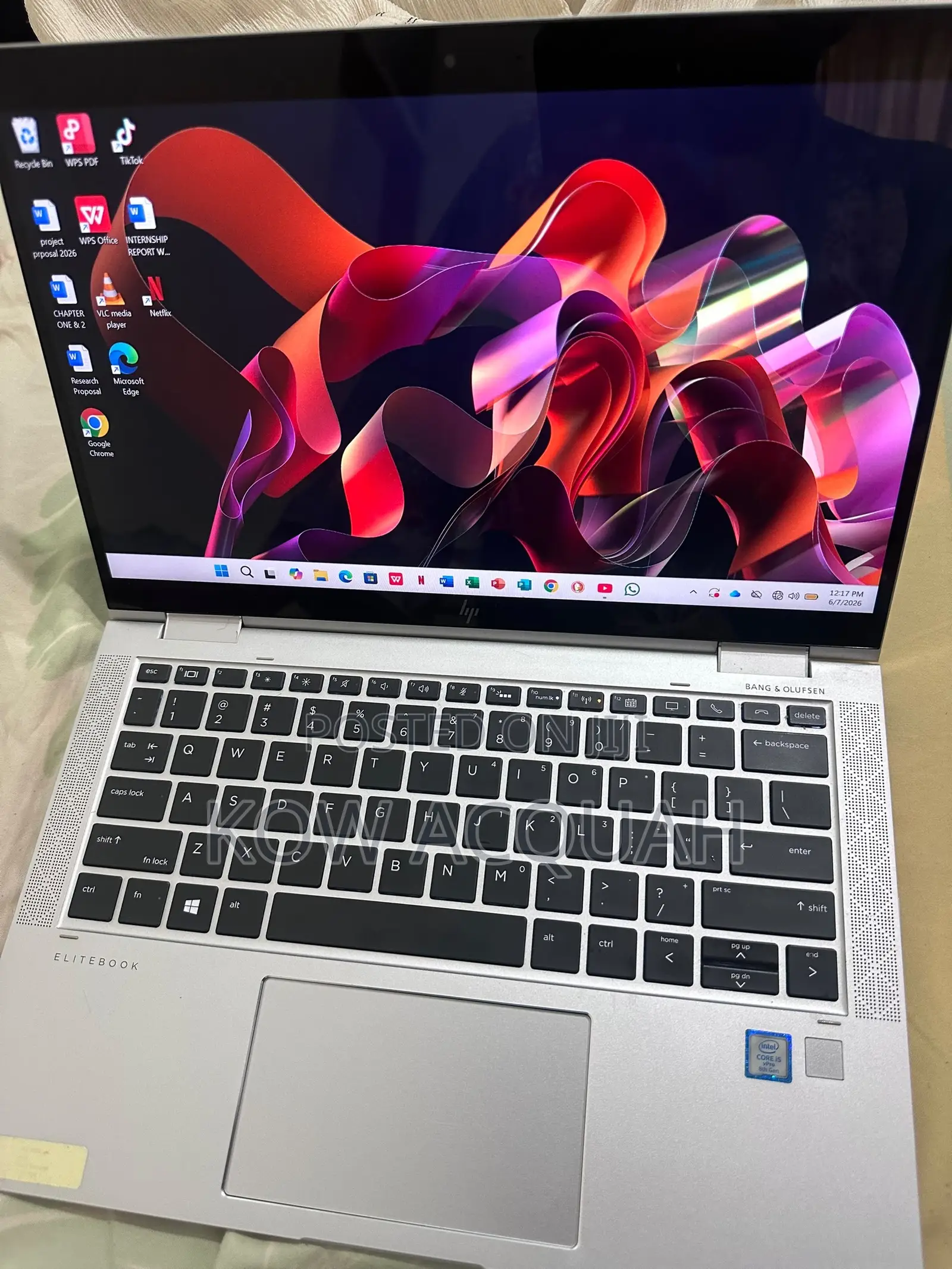 Laptop HP EliteBook x360 1030 G4 8GB Intel Core i5 SSD 256GB
