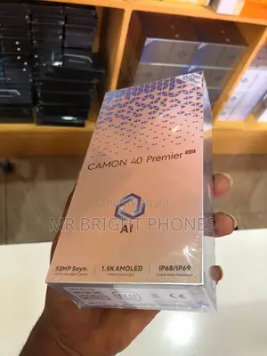 New Tecno Camon 40 Premier 256 GB Black