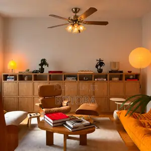 Accra Installation Included 48-Inch 5-Blade Quiet Ceiling Fan Light