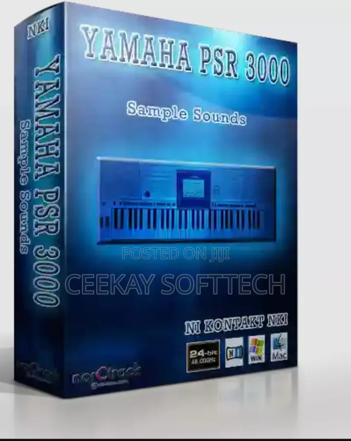 Yamaha PSR 3000 Kontak VST Software