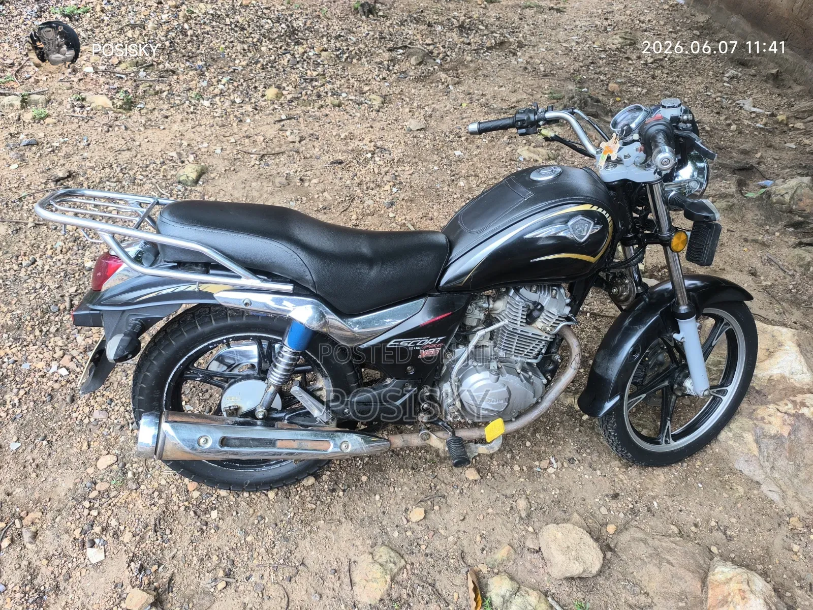 Haojue TZ150 PRO 2023 Black