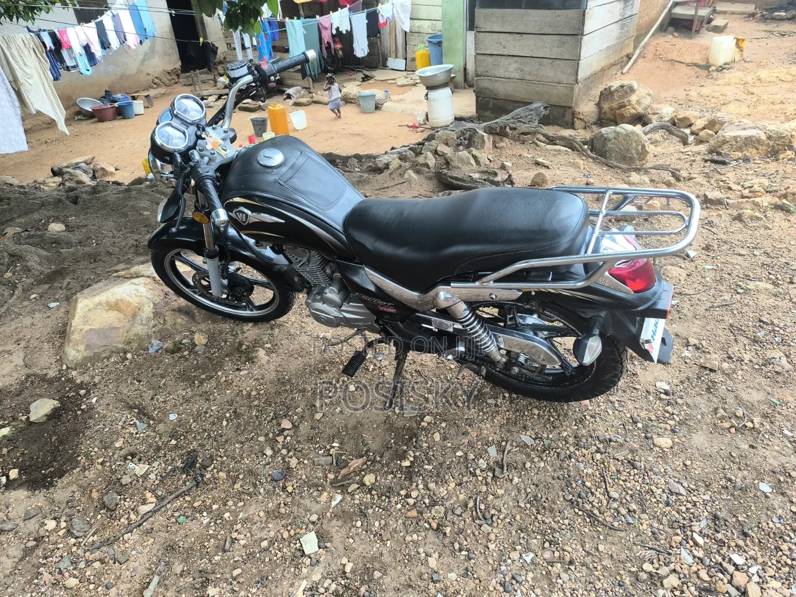 Haojue TZ150 PRO 2023 Black