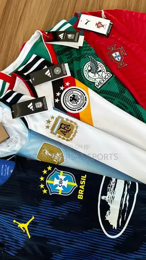 International and Club Teams Jerseys