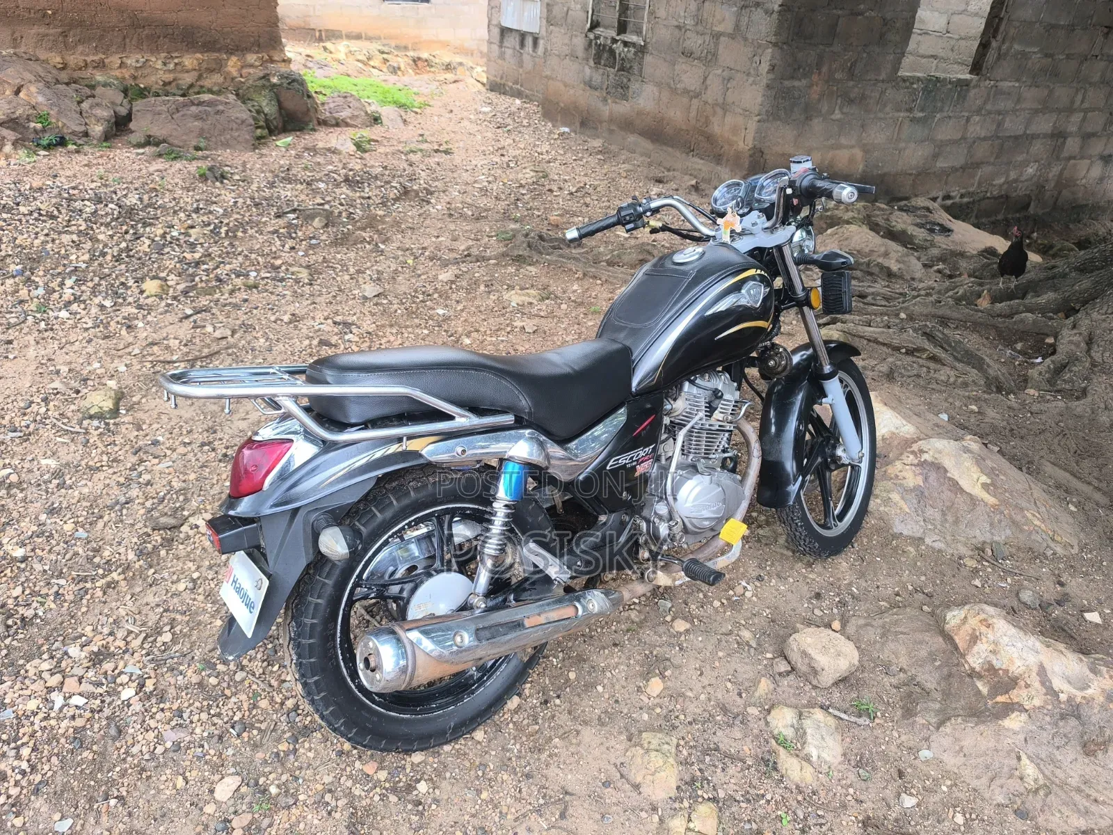 Haojue TZ150 PRO 2023 Black