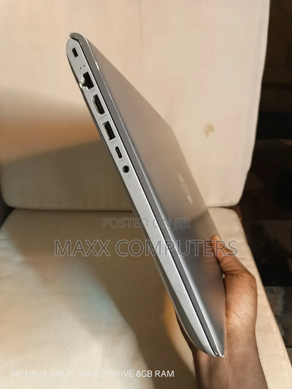 Laptop HP Pavilion 15 8GB AMD Ryzen HDD+SSD 500GB