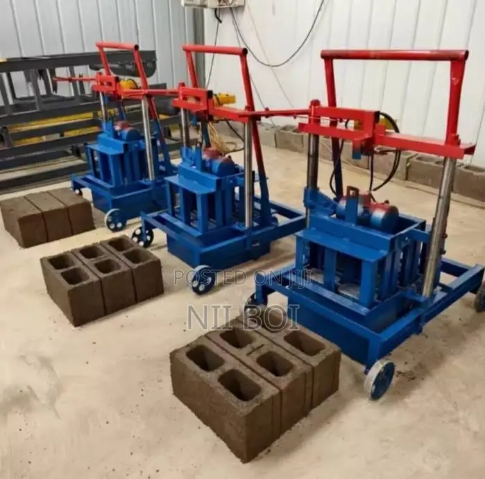 Heavy Duty Mobile Block Making Machine