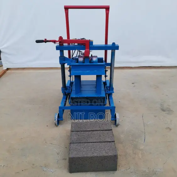 Heavy Duty Mobile Block Making Machine