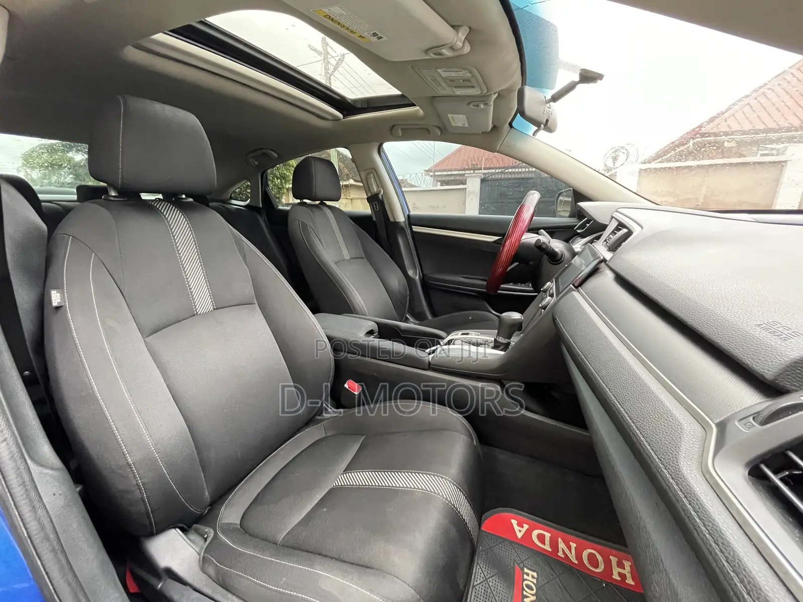 Honda Civic EX 4dr Sedan (2.0L 4cyl) 2017 Blue
