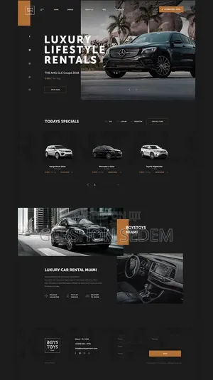 Premium Auto Website Development