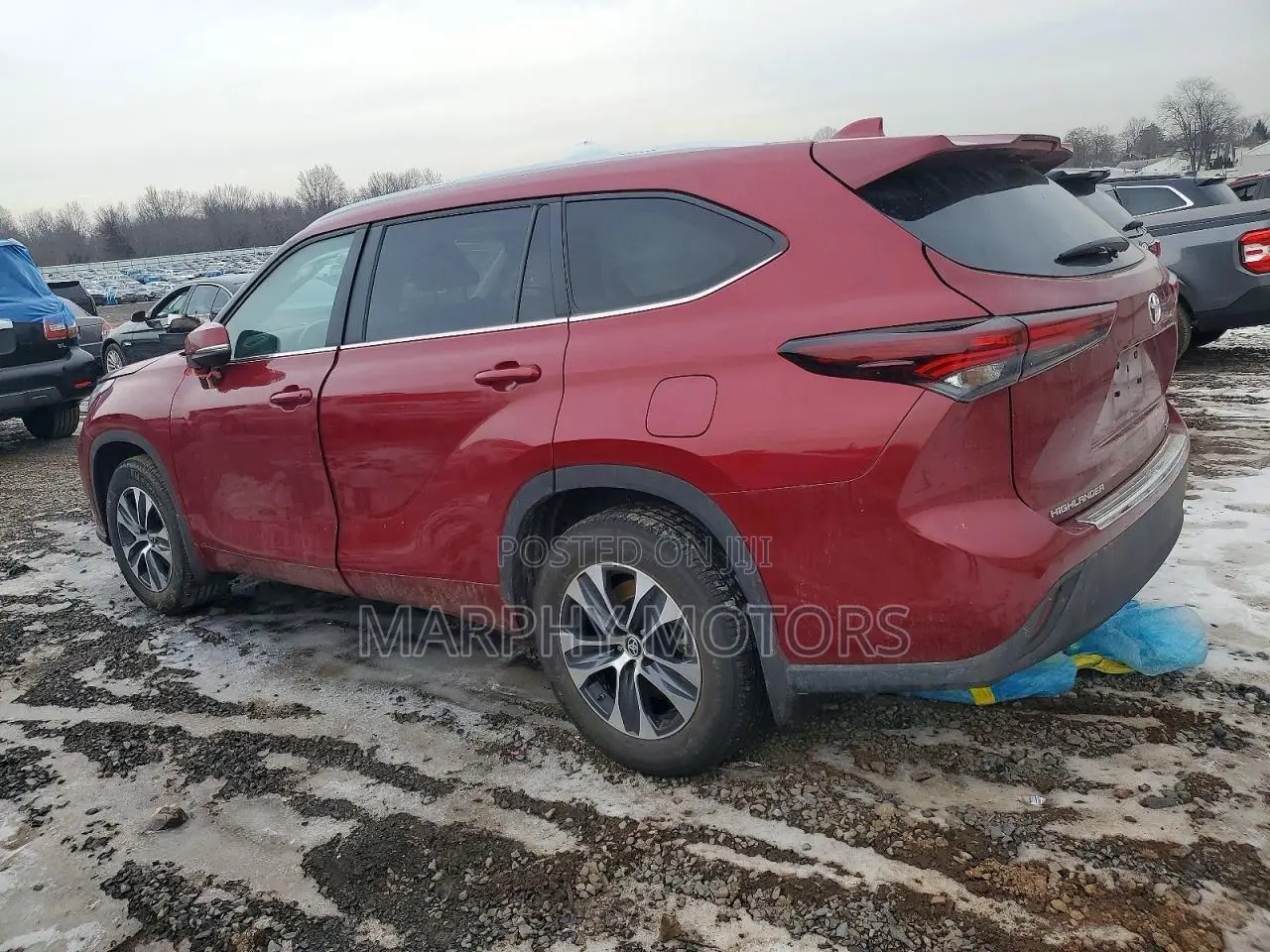 Toyota Highlander XLE AWD 2024 Red