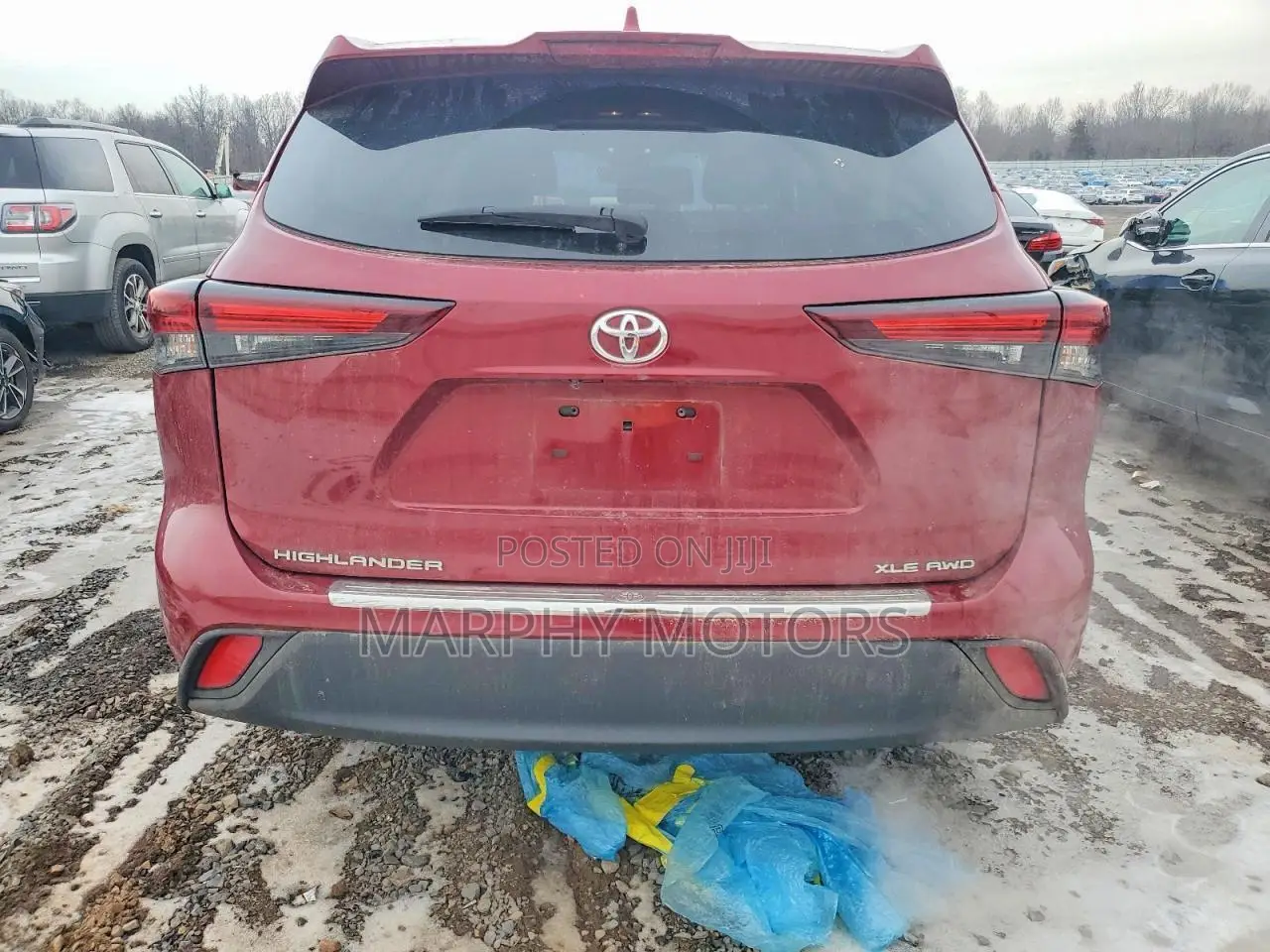 Toyota Highlander XLE AWD 2024 Red