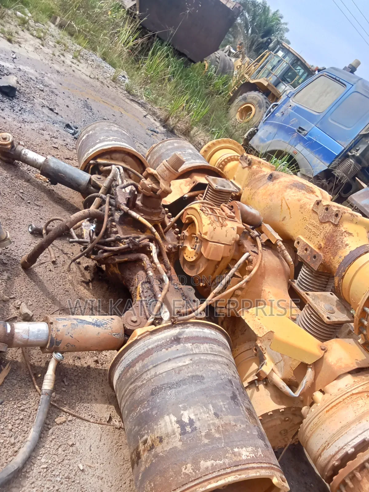 Caterpillar 740b Dump Truck Axles