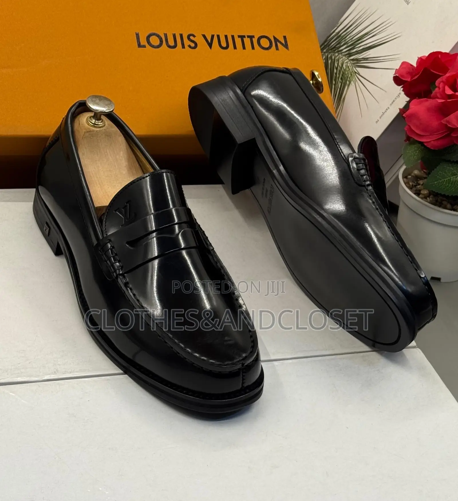 Louis Vuitton Louis Loafers Crafted From Premium Glazed Calf Leather