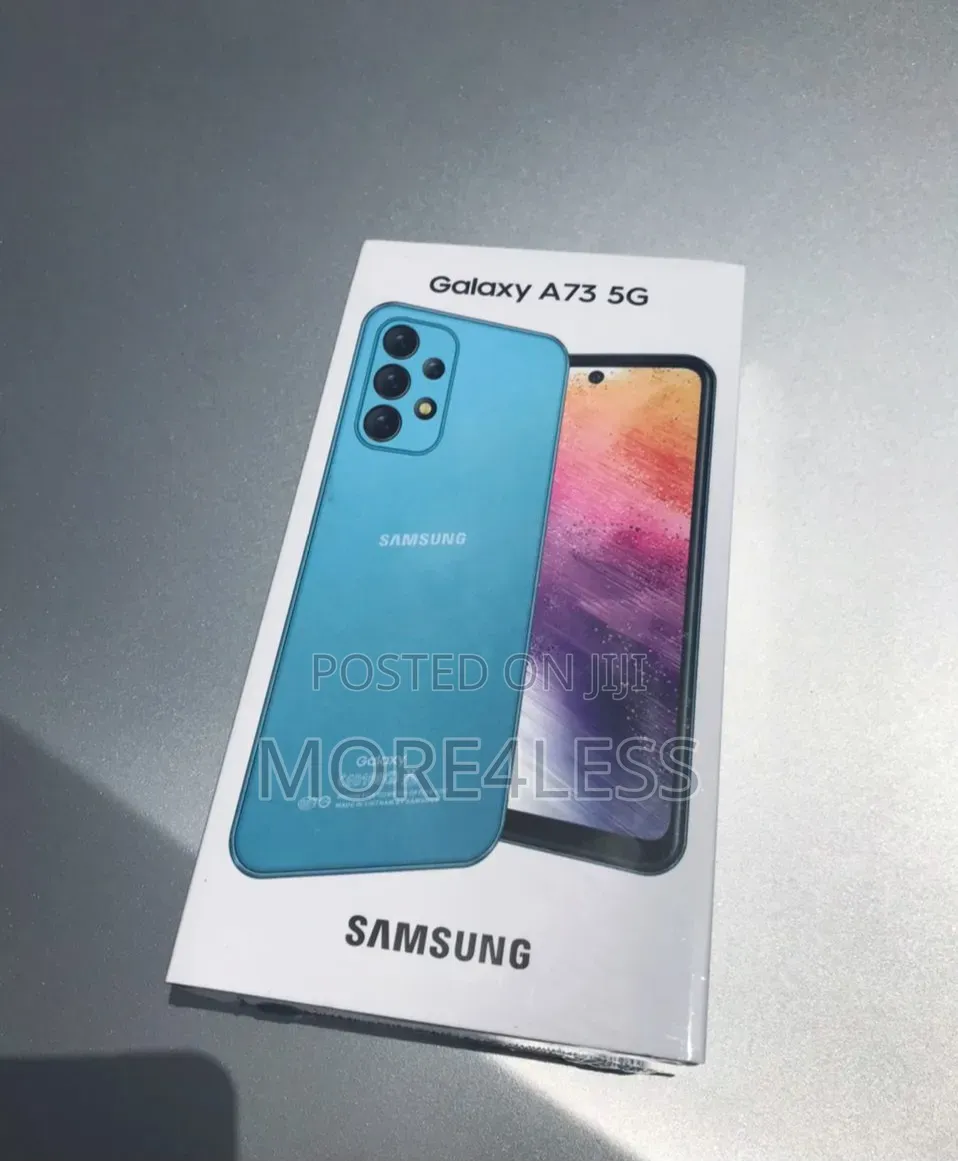 New Samsung Galaxy A73 5G 256 GB Black