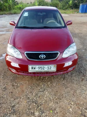 Toyota Corolla LE 2007 Red