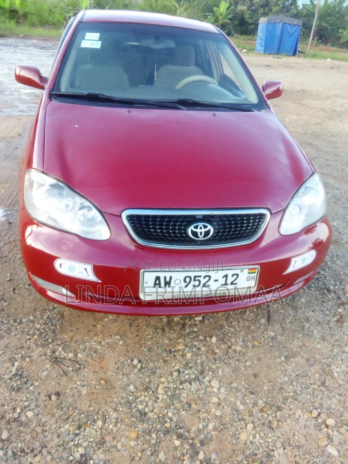 Toyota Corolla LE 2007 Red