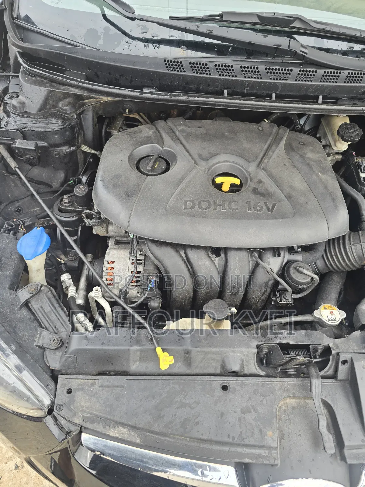 Hyundai Elantra Limited Sedan FWD (1.8L 4cyl 6A) 2016 Black