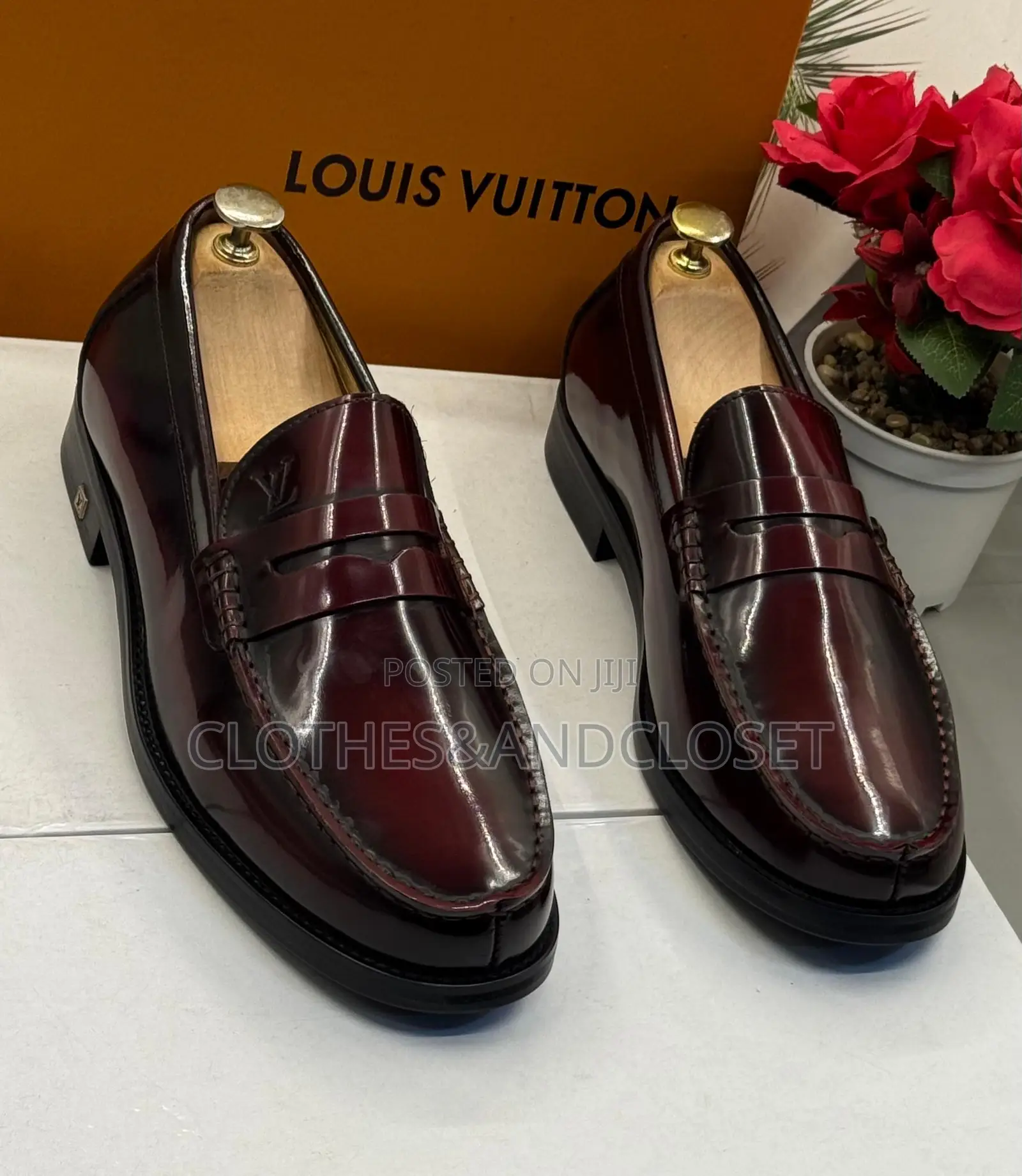 Louis Vuitton Loafers Are Crafted From a Deep Burgundy