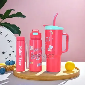 Fashionable 3-in-1 Tumbler With Straw