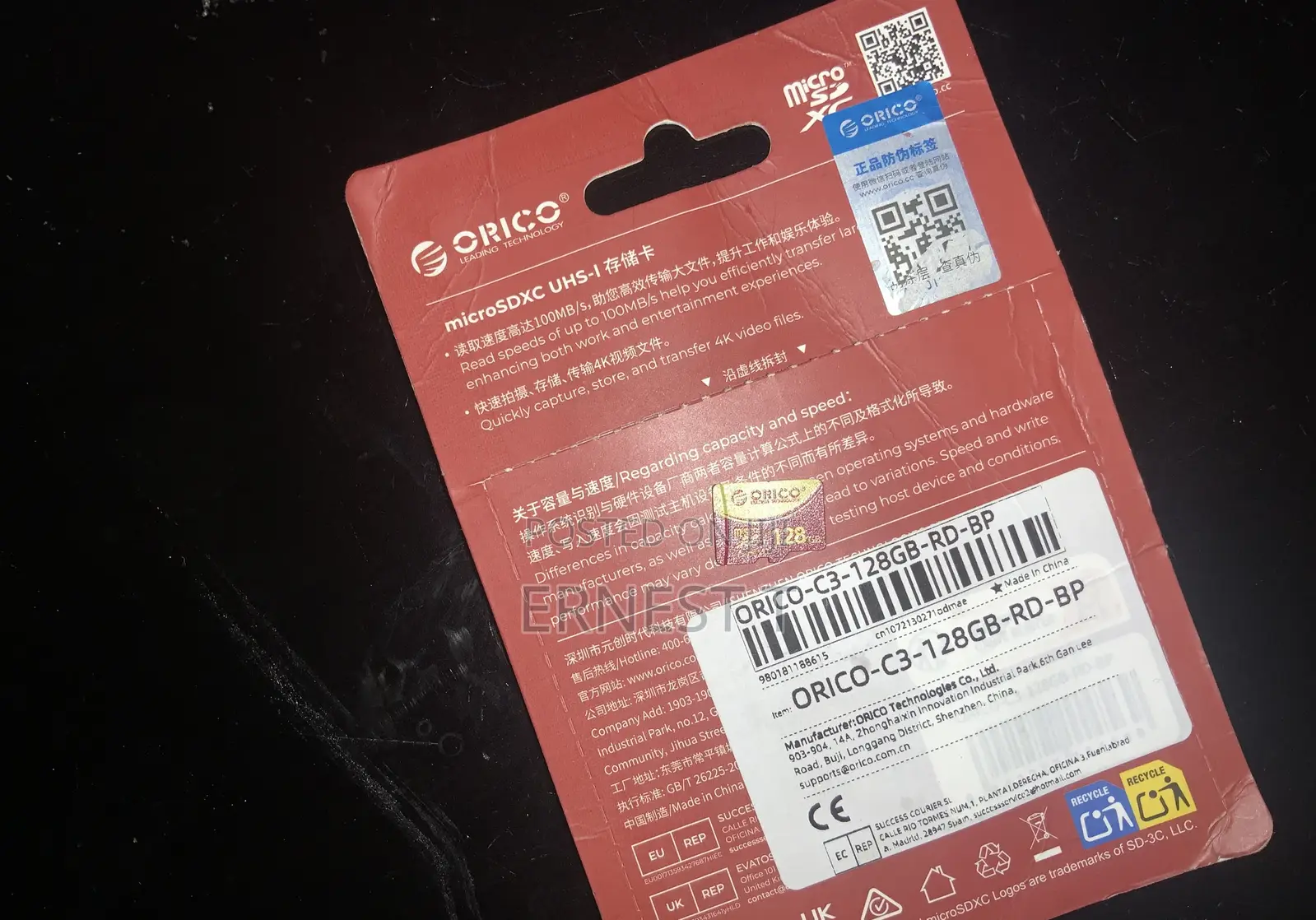 Orico SSD Card 128g
