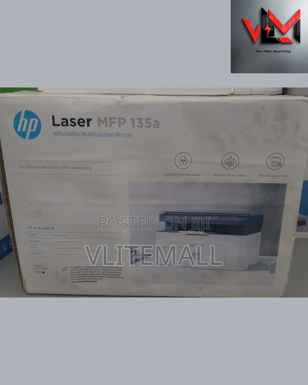 Hp Laser Mfp 135a Multifunction Device Printer ,Scanning, Copy