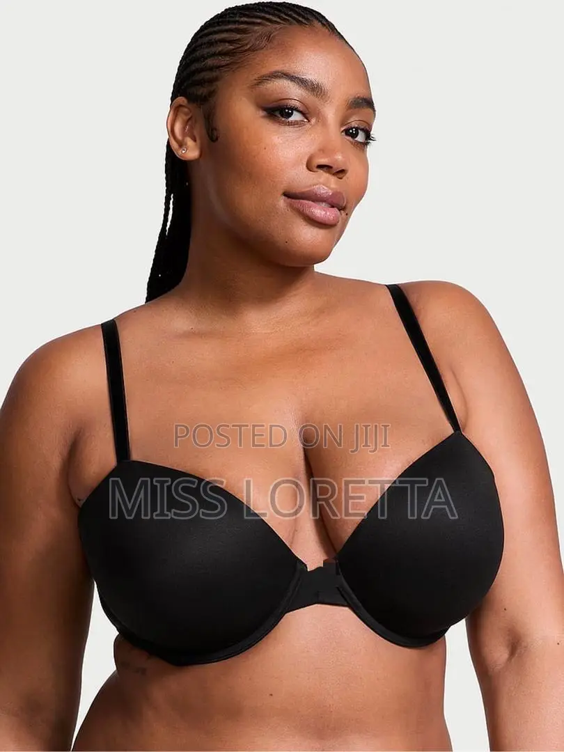 Push Up T/Short Bra - Black