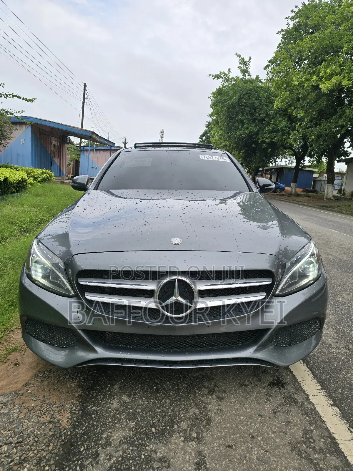 Mercedes-Benz C300 Base 4Matic Coupe AWD (2.0L 4cyl 7A) 2017 Gray