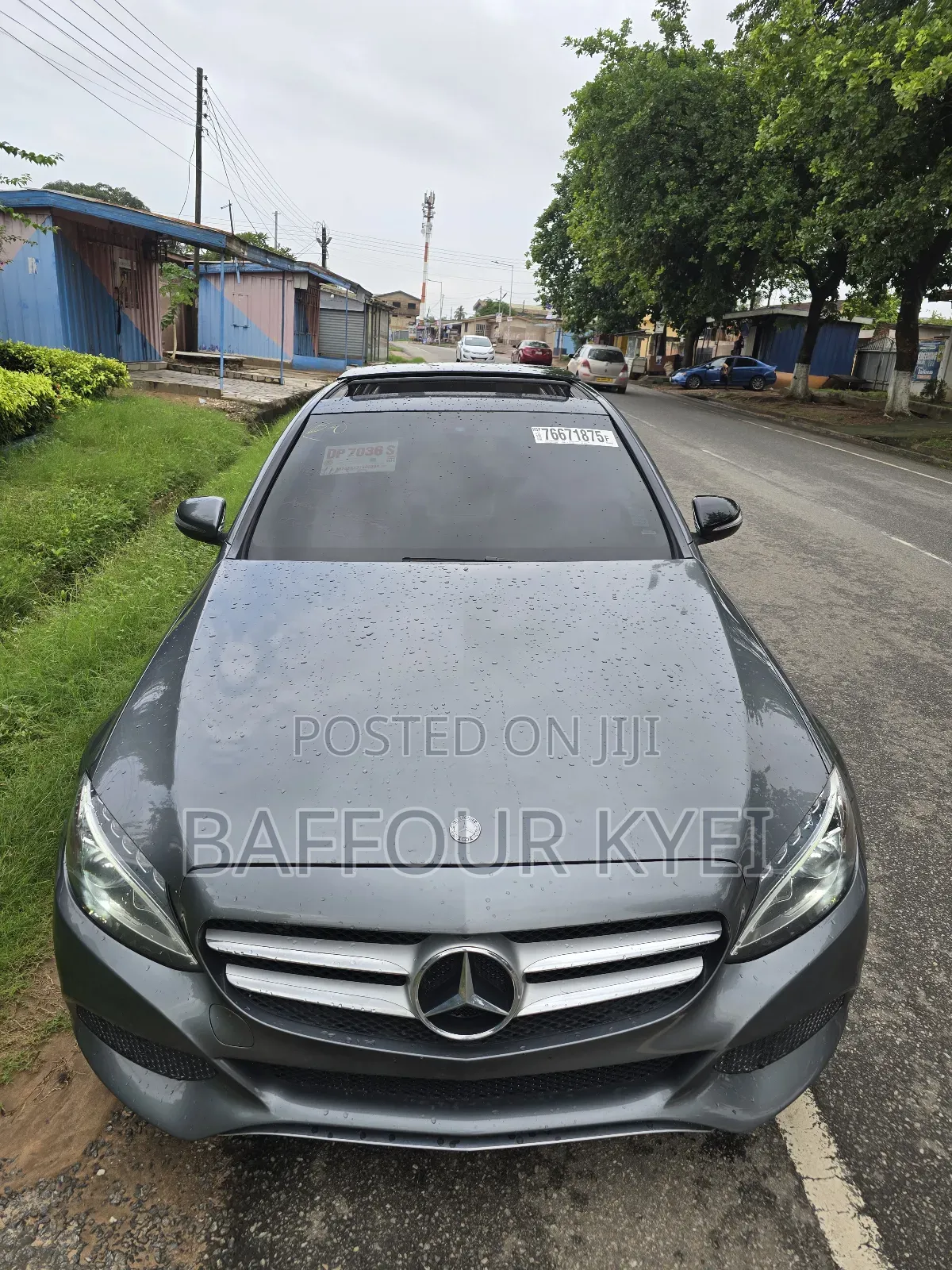 Mercedes-Benz C300 Base 4Matic Coupe AWD (2.0L 4cyl 7A) 2017 Gray