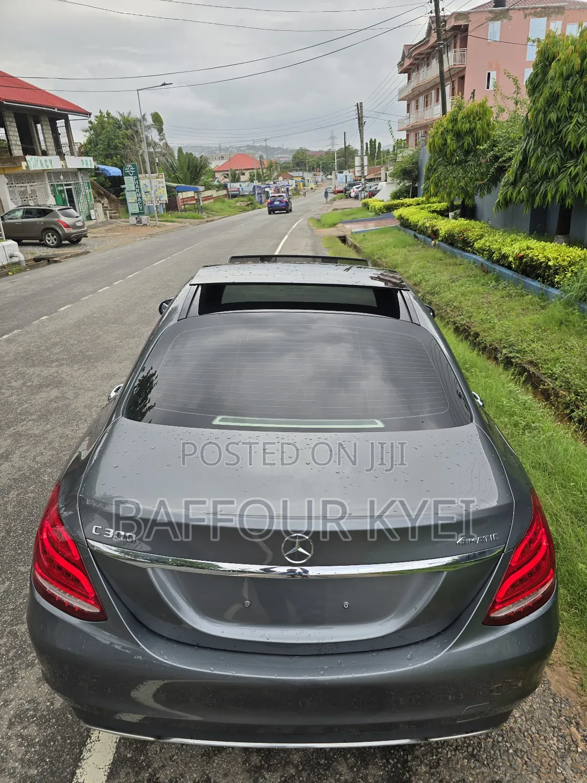 Mercedes-Benz C300 Base 4Matic Coupe AWD (2.0L 4cyl 7A) 2017 Gray
