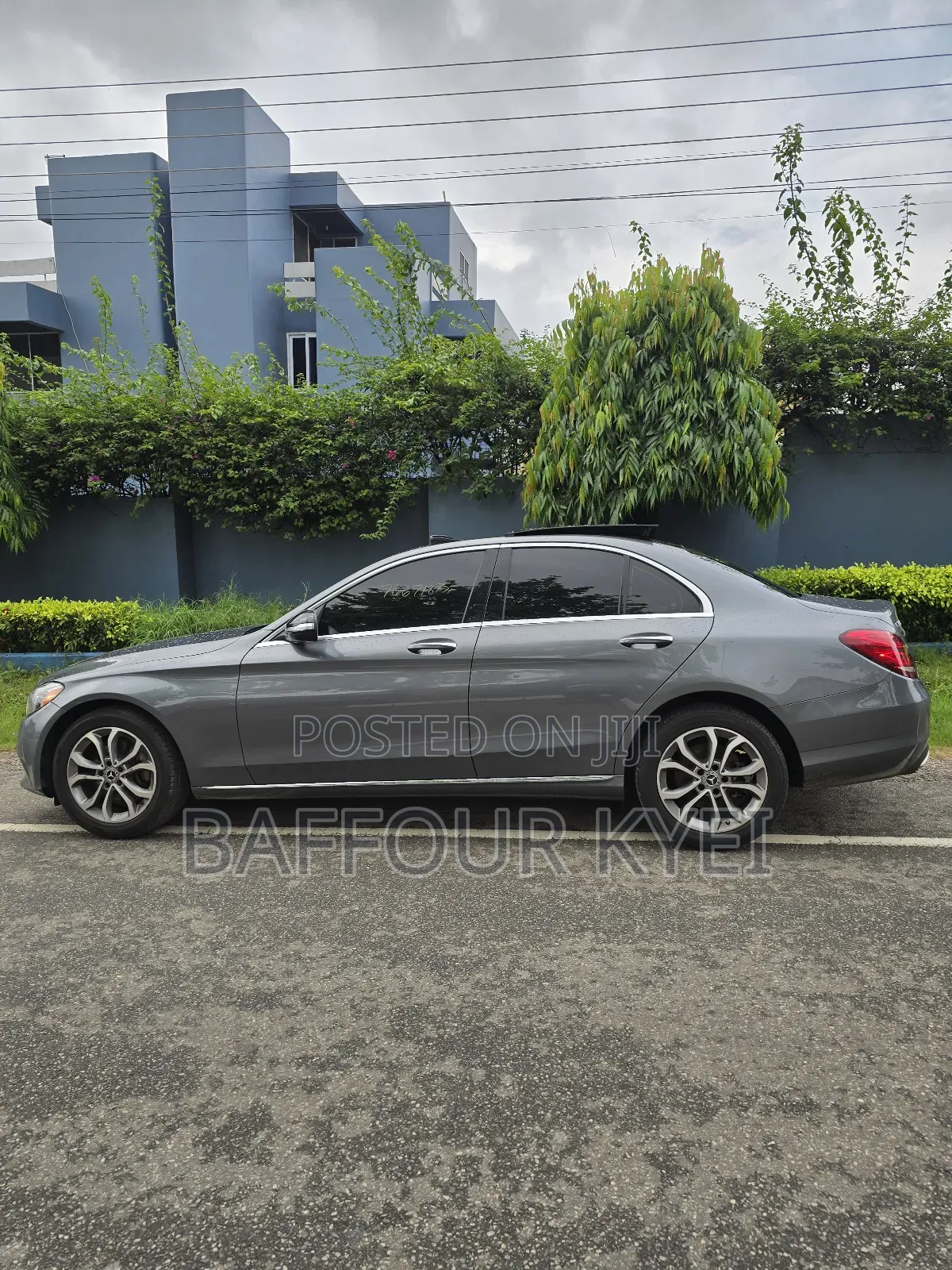 Mercedes-Benz C300 Base 4Matic Coupe AWD (2.0L 4cyl 7A) 2017 Gray