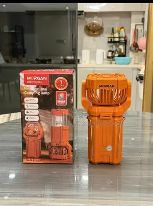 Morgan Multifunctional Solar Camping Lamp With Fan