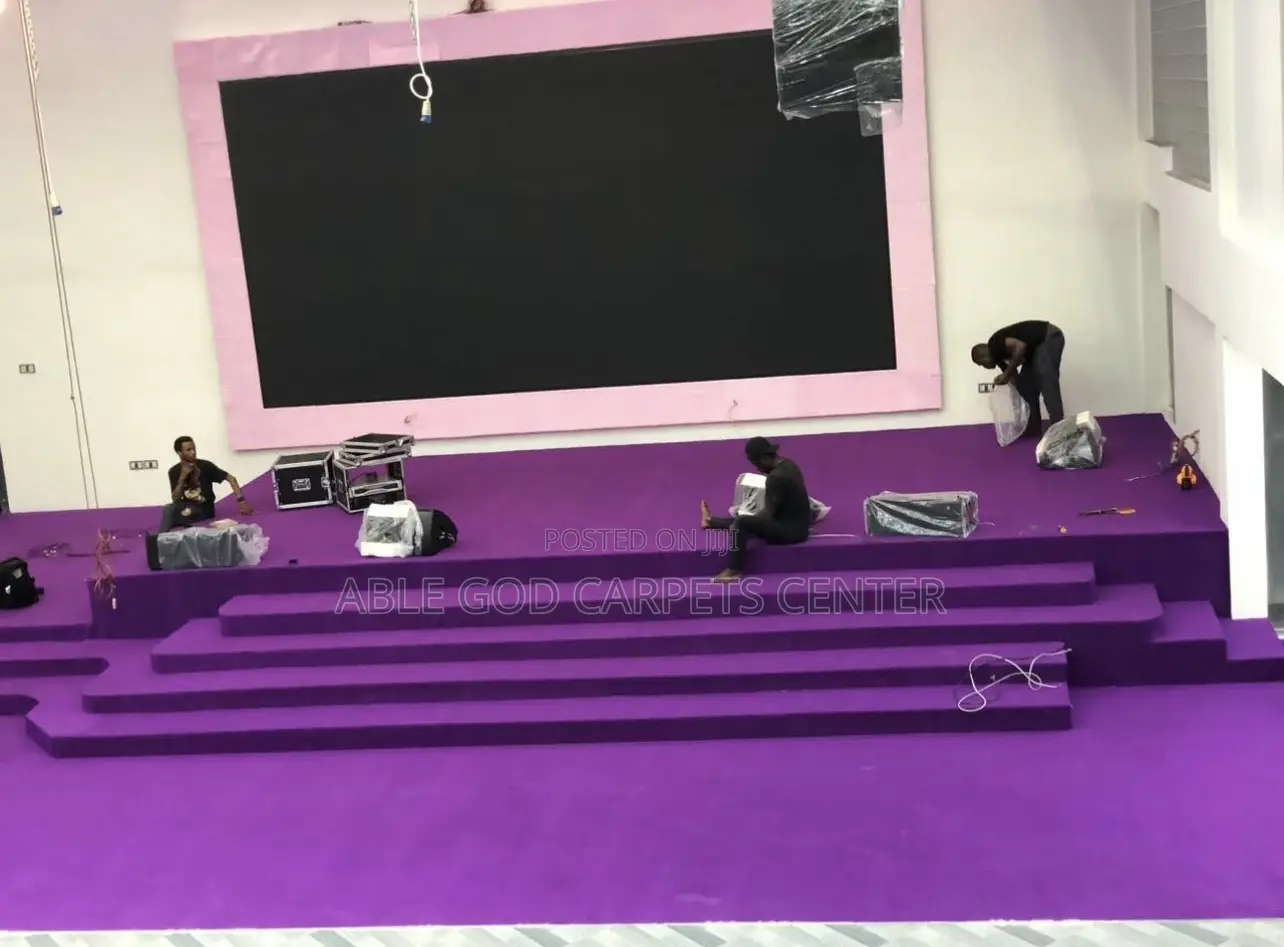 Purple Carpet for Church and Flooring
