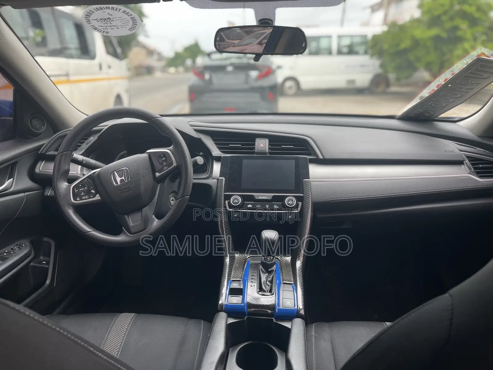 Honda Civic EX Sedan 2018 Blue
