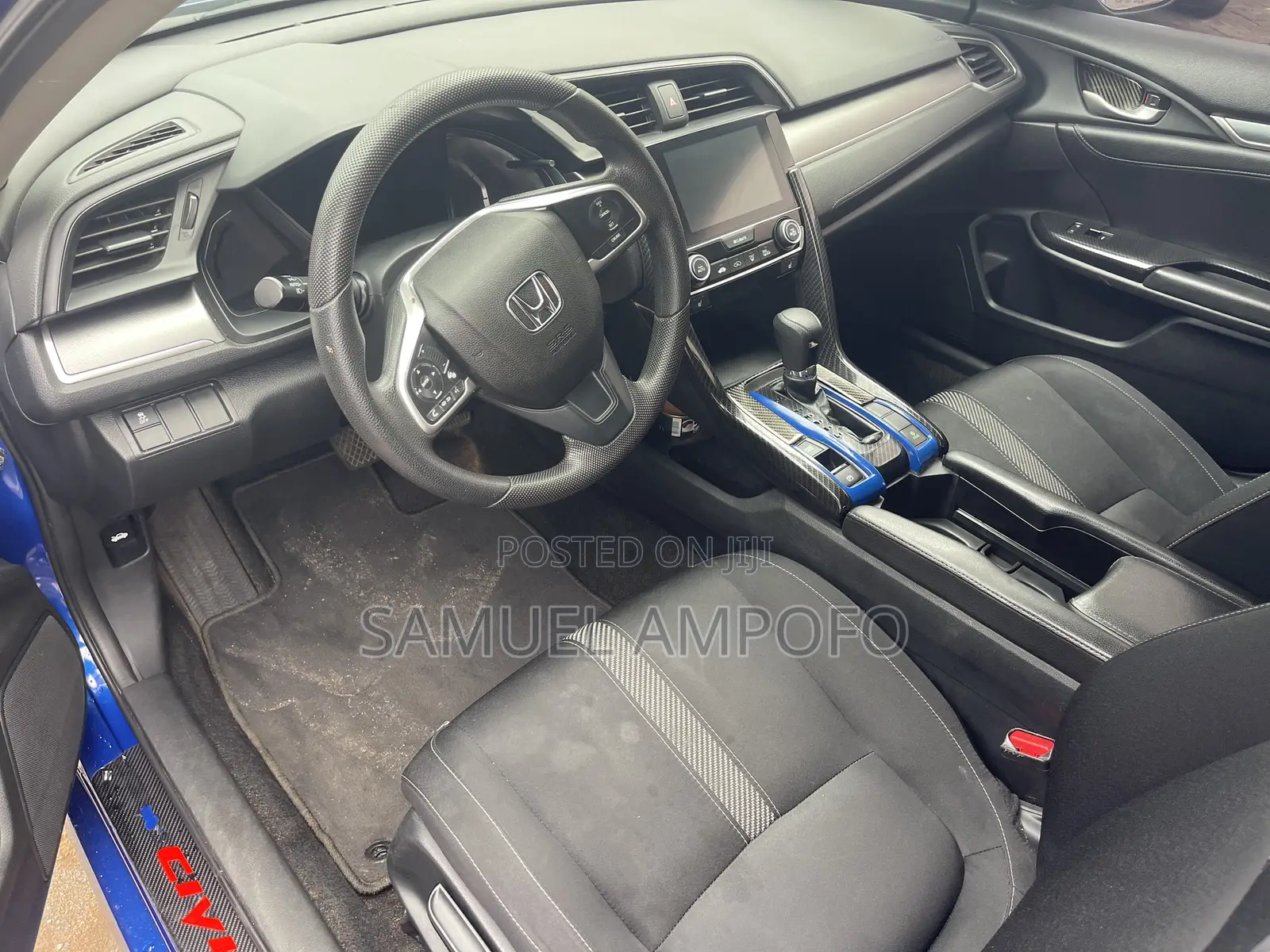 Honda Civic EX Sedan 2018 Blue