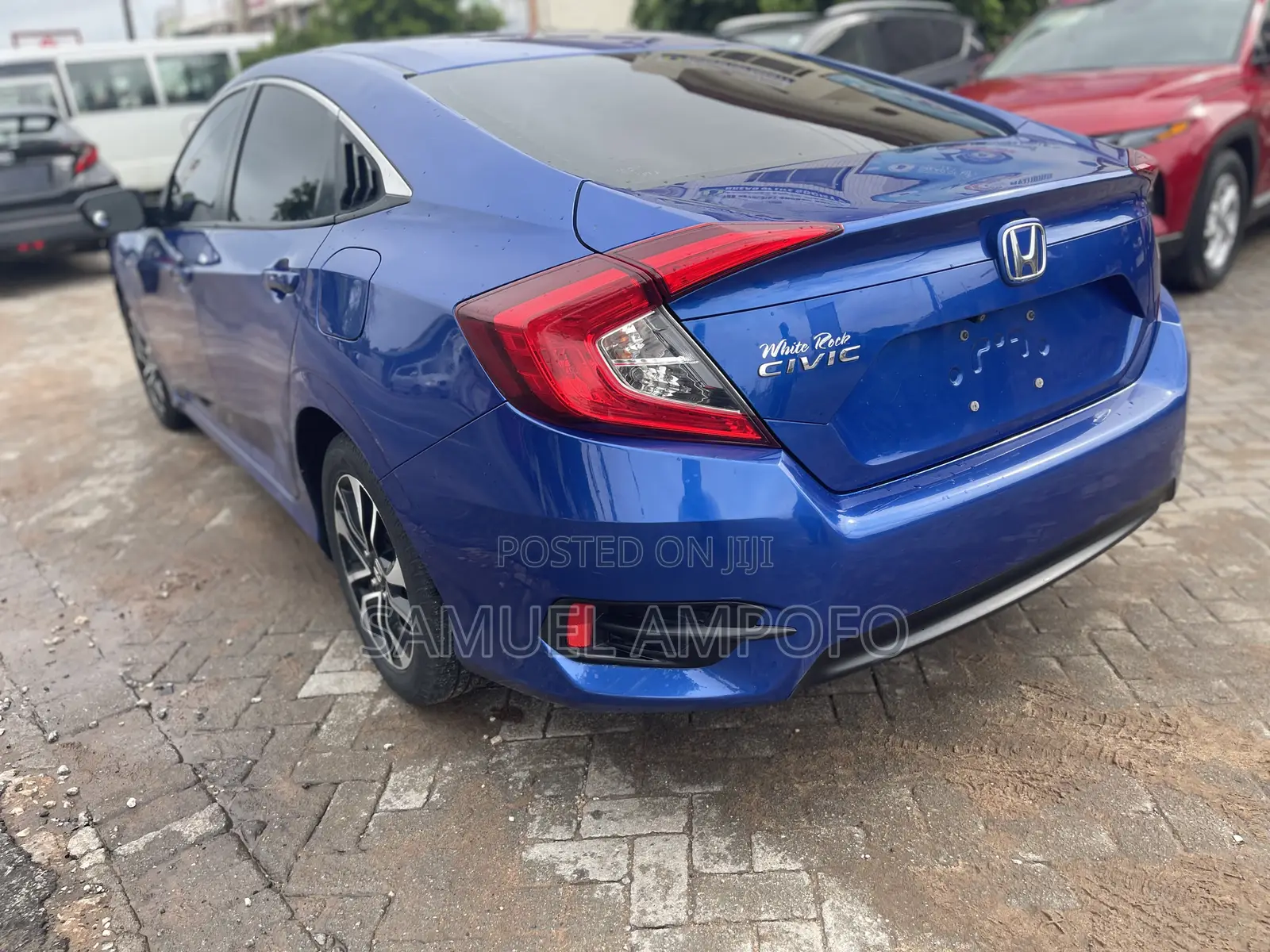 Honda Civic EX Sedan 2018 Blue
