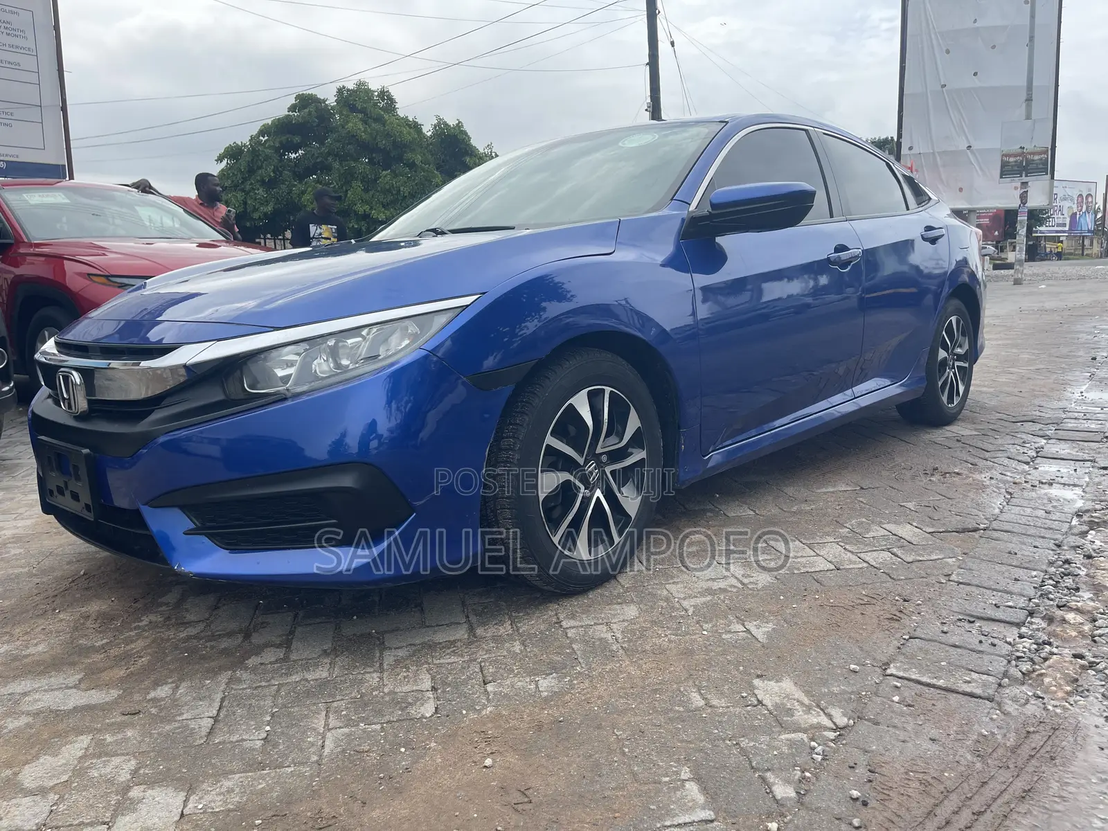 Honda Civic EX Sedan 2018 Blue