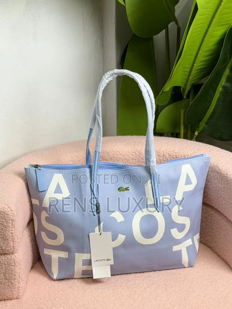 Quality Leather Ladies Lacoste Bags for Trips, Work, School and Outing