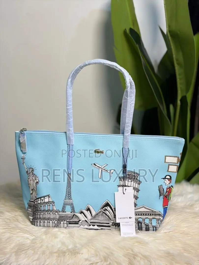 Quality Leather Ladies Lacoste Bags for Trips, Work, School and Outing
