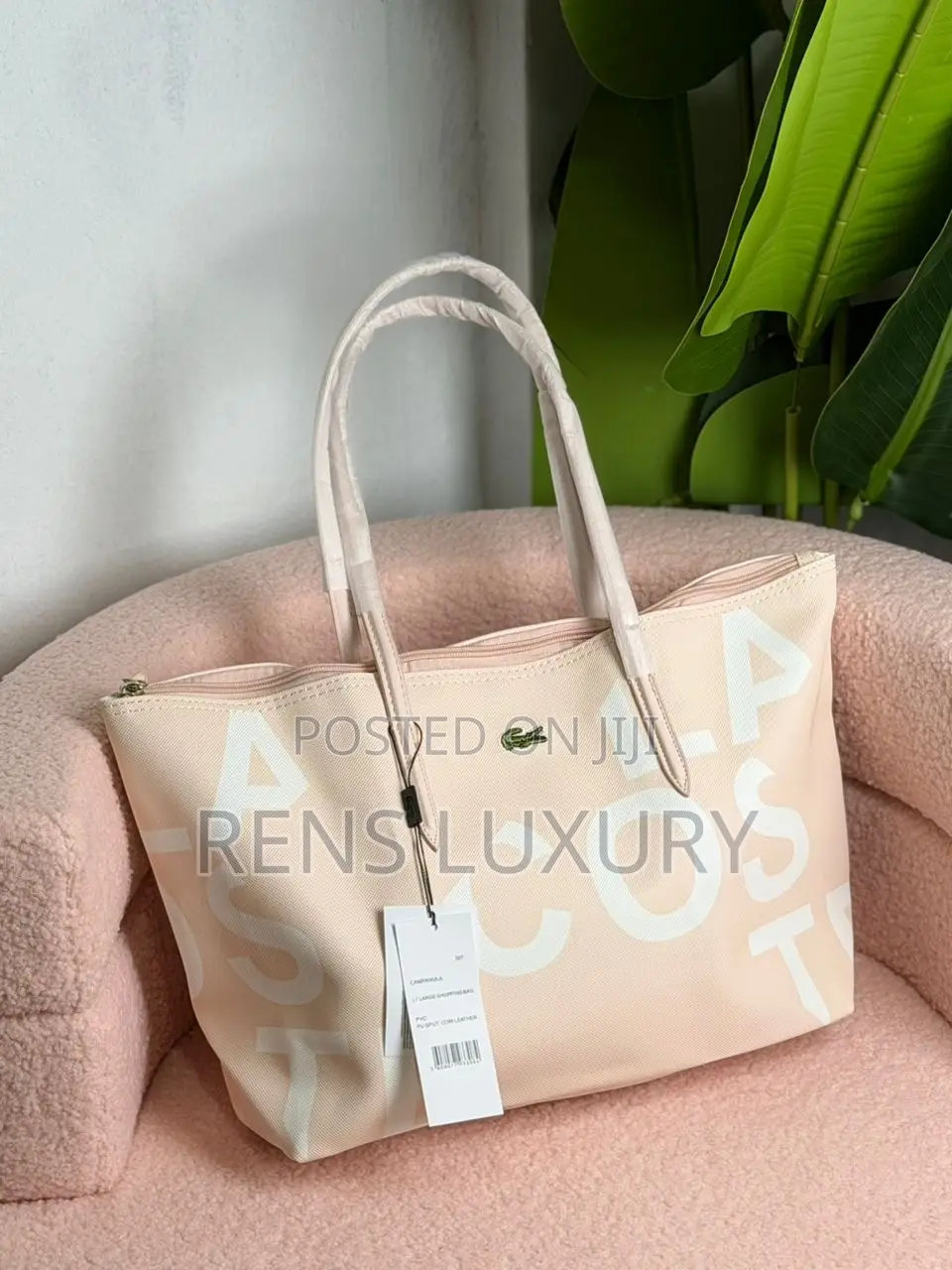 Quality Leather Ladies Lacoste Bags for Trips, Work, School and Outing