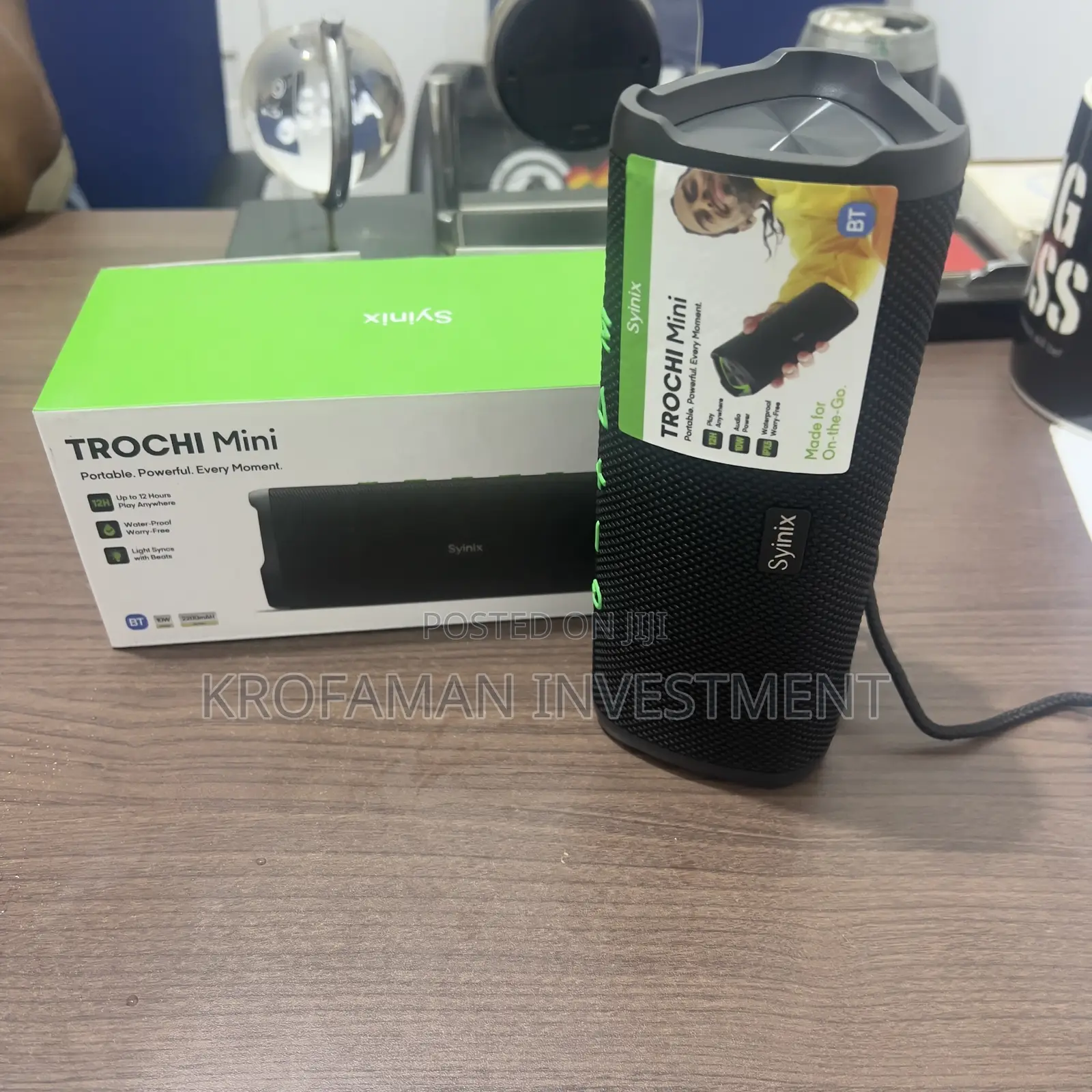 Syinix Trochi Mini Portable Speaker