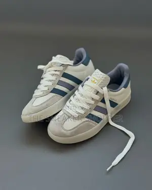 Adidas Gazelle White And Navy Blue Color Available