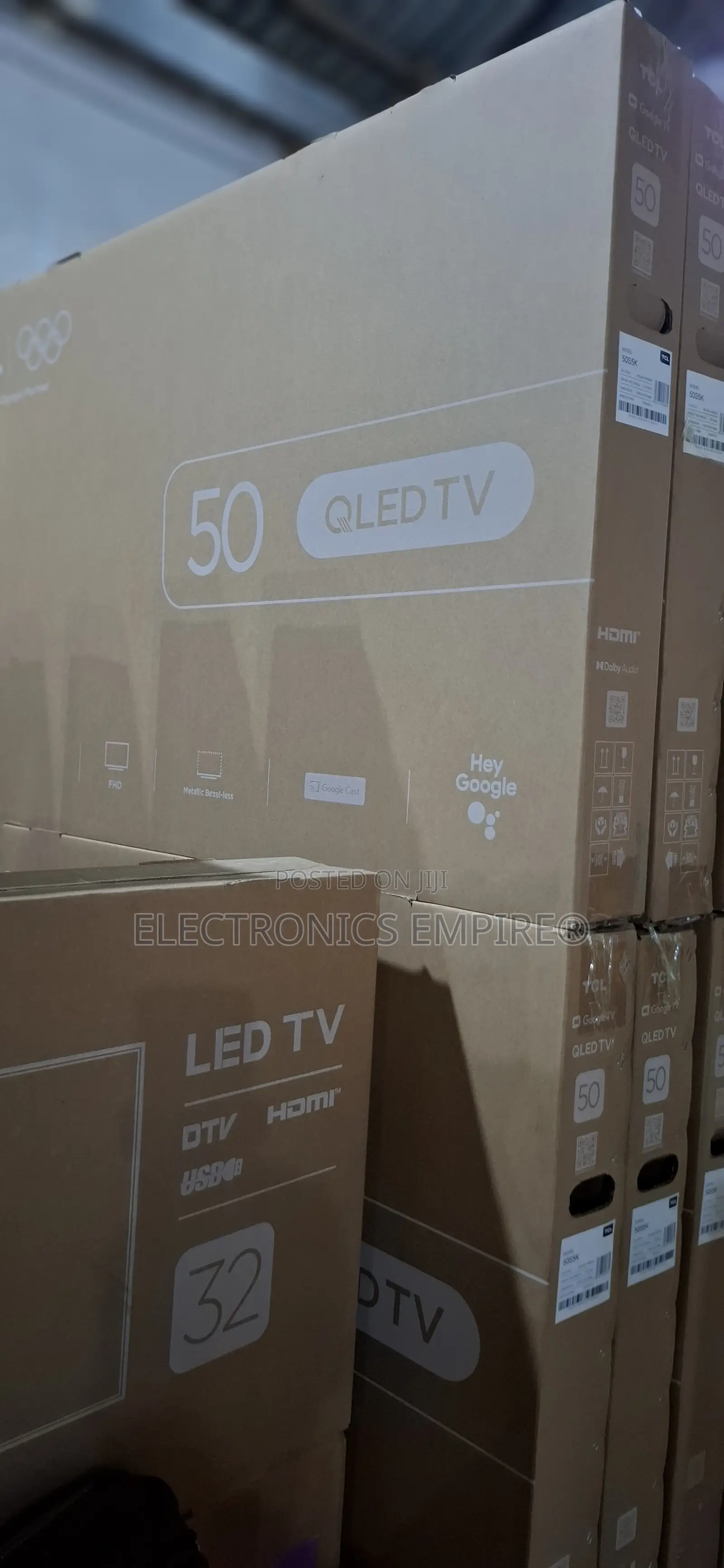 TCL 50" Qled Uhd Smart Digital Satellite