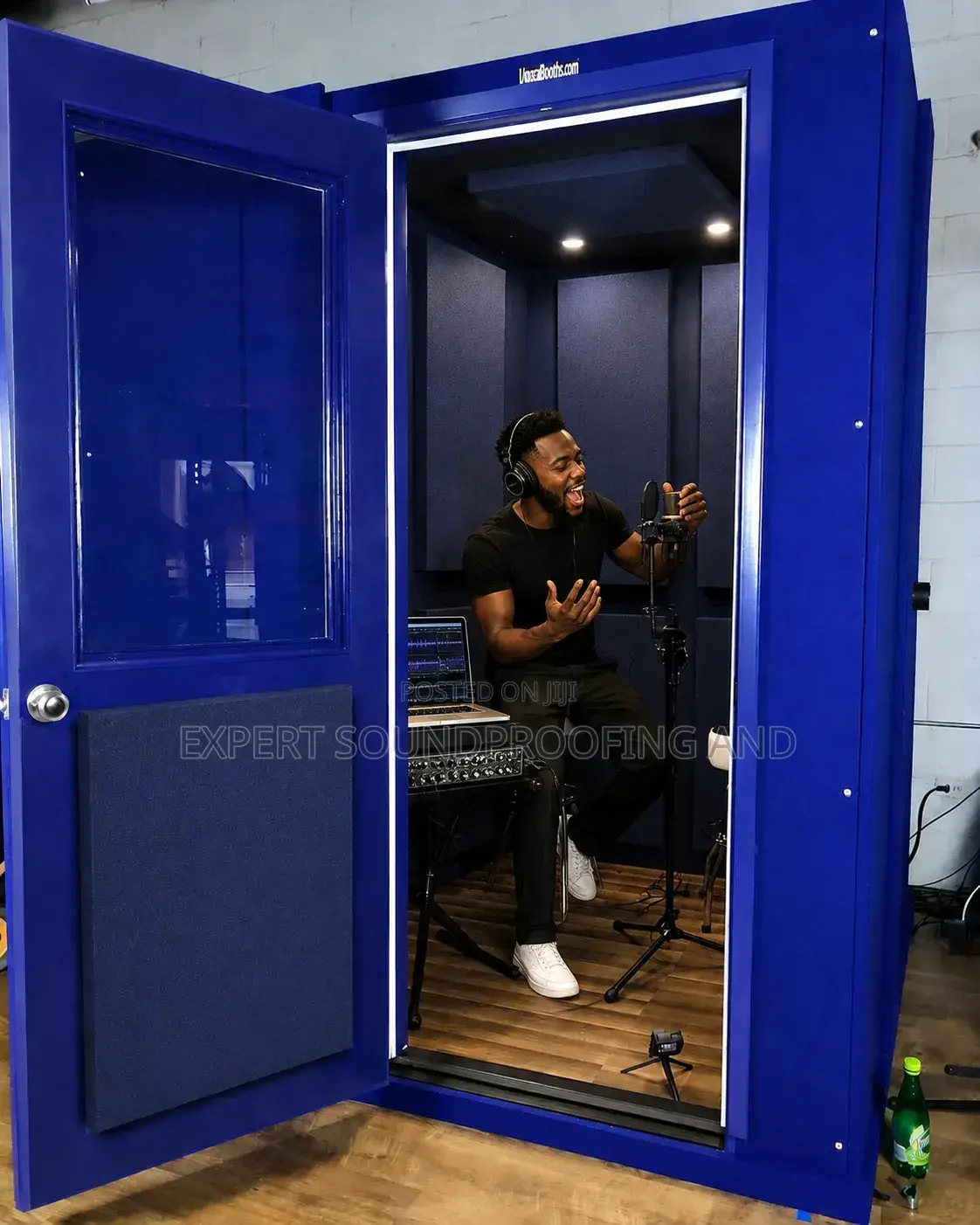Acoustic Vocal Studio Booth