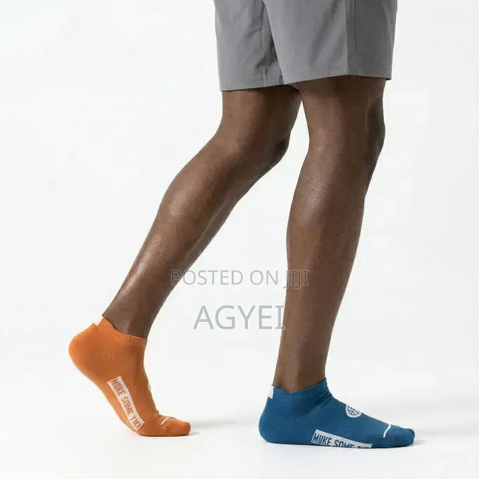 Men's Casual Trend Stub Barrel Socks - 6-pieces