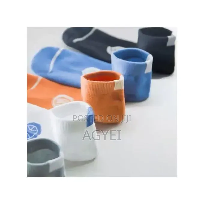 Men's Casual Trend Stub Barrel Socks - 6-pieces