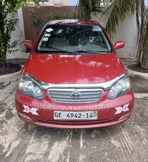 Toyota Corolla 2006 Red